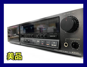 ☆外観美品☆SONY TC-K555ES カセットデッキ ソニー