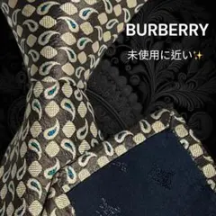 ✨極美品✨ BURBERRY バーバリー ミニペイズリー ブラウン系