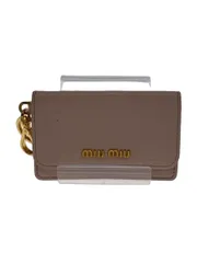 MIU MIU カードケース レザー ピンク レディース