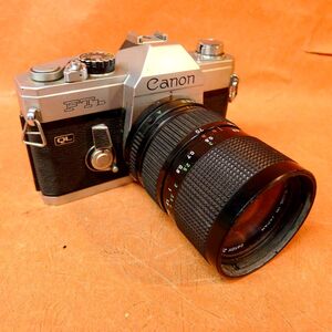 h★005 Canon フィルムカメラ FTb QL FD 35-70 1:4 一眼レフ マニュアルフォーカス/60