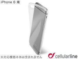 スマホケース cellularline Fine クリア 薄ケース for iPhone 6