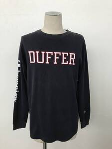 Champion×DUFFER of St.GEORGE チャンピオン×ダファー メンズ ロングスリーブTシャツす size M