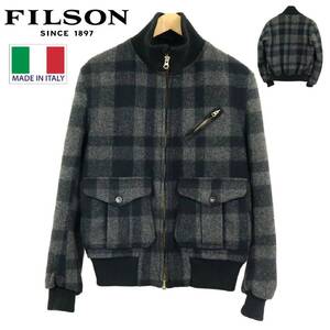 【B3182】【イタリー製】FILSON フィルソン ブルゾン ジャケット チェック サイズ42