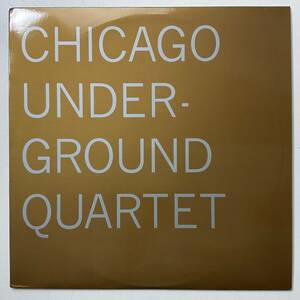 UNPLAYED US 2001 ORIGINAL Chicago Underground Quartet Thrill Jockey thrill 093 Jeff Parker John McEntire *303 未使用盤レコード LP