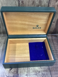 Q2d ロレックス ROLEX ケース 空箱 グリーン 緑 現状品