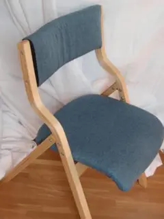木製 折りたたみ椅子 ダイニングチェア 1脚