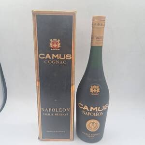 N39559● 【未開栓】 CAMUS カミュ NAPOLEON ナポレオン VIEILLE RESERVE ヴィエイユリザーブ ブランデー 40％ 700ml コニャック お酒