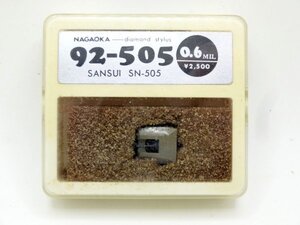 SANSUI/サンスイ　SN-505用交換針 NAGOKA 92-505　※まとめ買いＯＫ