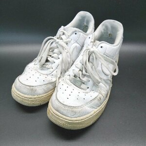 ◇ NIKE ナイキ 215122-111 AF1 クッション性 軽量 紐調節 ブランドロゴ スニーカー サイズ26.0 ホワイト メンズ E