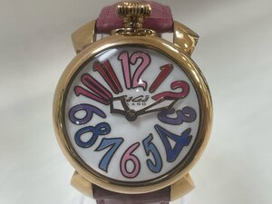 ガガミラノ GaGaMILANO マヌアーレ 5021.1 【中古】 【腕時計】