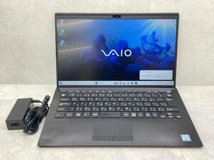 ☆1円☆第8世代☆VAIO☆VJPK11C12N☆Core i5 1.60GHz/8GB/SSD256GB/高解像度1920x1080☆無線/Bluetooth/カメラ/Office/Win11 DtoD領域☆