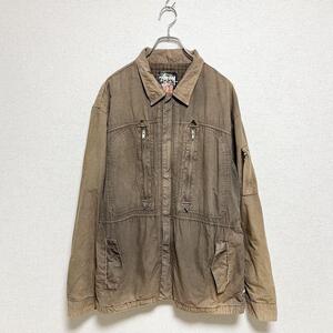 90〜00s STUSSYミリタリージャケット ステューシー ショーンフォント