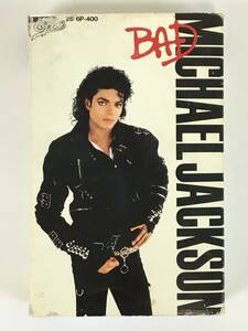 ■□O106 MICHAEL JACKSON マイケル・ジャクソン BAD バッド カセットテープ□■