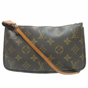 ルイヴィトン LOUIS VUITTON 希少 ヴィンテージ M51980 モノグラム ポシェット・アクセソワール ハンドバッグ ポーチ PVC 茶 ☆AA★