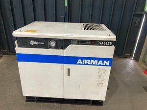 【整備済み中古】北越工業　SAS15P-64　スクリュー　15KW　20馬力　ドライヤー無　60Hz(西日本対応)*M341