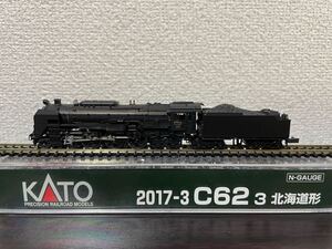 鉄道模型 蒸気機関車 KATO Nゲージ 2017-3 C62 3 北海道形