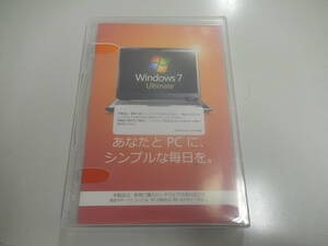 Microsoft Windows7 Ultimate 64bit SP1 DSP 正規品　win7 professionalより上位　OS　サービスパック１　他①
