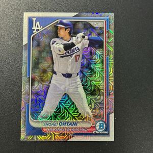 大谷翔平 2024 Bowman Chrome MOJO REFRACTOR リフラクター ドジャース Shohei Ohtani MLBカード