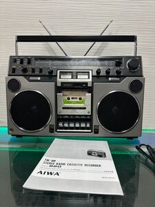 希少AIWAラジカセ TPR-820昭和レトロラジカセ動作品レアメンテナンス済み