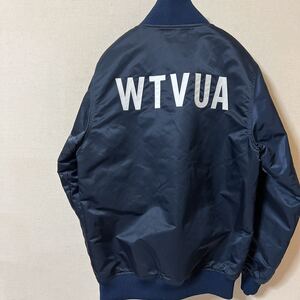 W-TAPSダブルタップス　TEAM JACKET チームジャケット　ナイロン ボンバージャケット 中綿