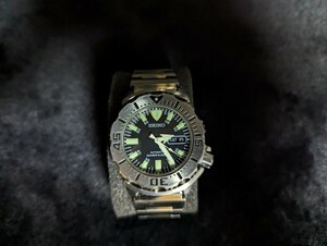 SEIKO セイコー SKX779 7S26-0350 ブラック　モンスター