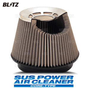 BLITZ ブリッツ サスパワー エアクリーナー (コアタイプ) ランサーエボリューション7/8/9/ワゴン CT9A/CT9W 4G63 2001/2～ (26075