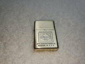 ZIPPO ソリッドブラス　WIND PROOF LIGTER 1996年製