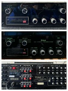 通電と動作確認済み McIntosh C27 本体のみ