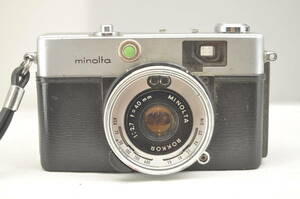 ★ジャンク★MINOLTA HI-MATIC C#0255