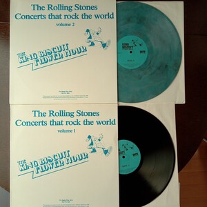 rolling stones concerts that rock the world the king biscuit ローリング ストーンズ live analog record vinyl レコード アナログ lp