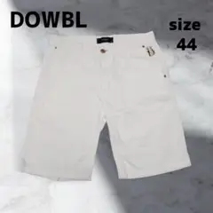 DOWBL メンズ　ショートパンツ　М　ハーフ　ホワイト44