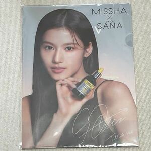 TWICE SANA MISSHAクリアファイル キャンペーン非売品 サナ トゥワイス