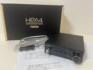 FOSTEX フォステクス HP-A4 ヘッドフォンアンプ 箱 取扱説明書付き 