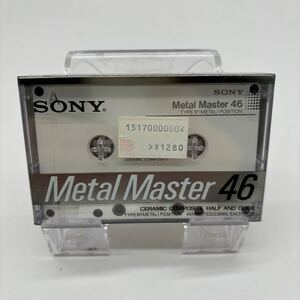 24. 当時物　【未開封】　 カセットテープ　 MetalMaster46 SONY ソニー メタルカセットテープ メタルポジション