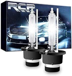 RCP HID バルブ D2S D2R 汎用 HID ヘッドライト 車検対応 純正交換 6000K 35W D2C 12V 明るさアップ 加工なし 2個入り RCP-D2C