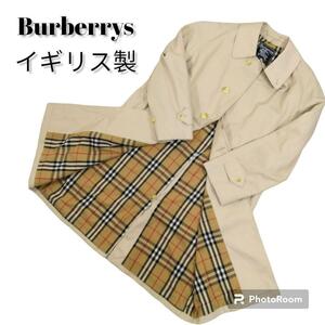 Burberrys ステンカラーコート ノバチェック ヴィンテージ バルマカーン