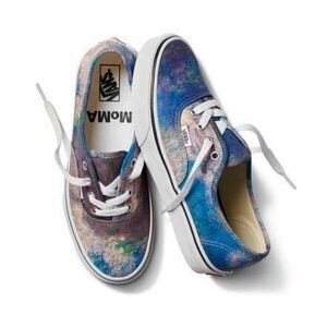 28.0cm VANS AUTHENTIC MoMA Claude Monet バンズ オーセンティック モマ美術館 別注 クロード モネ 睡蓮 フランス 画家 印象派 US10