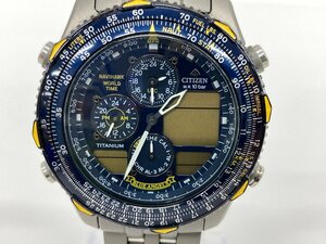 CITIZEN シチズン 腕時計 クロノグラフ 不動品 ナビホーク 930002【CFAD4023】