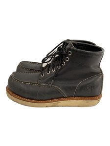 FRYE◆ブーツ/UK7.5/BLK/レザー/FR-9511