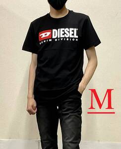 ディーゼル　Tシャツ 20A23　ブラック　Mサイズ　リバイバル ロゴ デザイン　新品 タグ付　DIESEL　T-DIEGOR-DIV　A03766 0GRAI