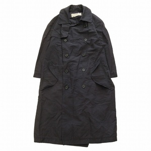 12SS マルニ MARNI SUMMER EDITION 2012 リネン混 トレンチ コート スプリング ジャケット ブルゾン ジャンパー 上着 アウター BLM8