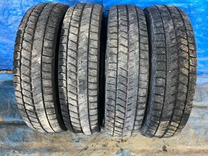 BRIDGESTONE ブリヂストン BLIZZAK VRX3 155/80R13 2021年製 8部山 プラッツ/ヴィッツ/パッソ/ブーン 等に