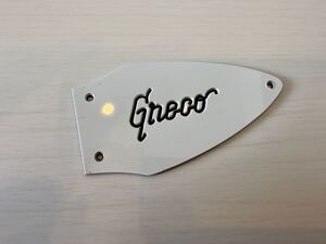 70年代前期 Greco FV 取り外し Gneco トラスロッドカバーグレコ フライングV Flying V Trussrod Cover 2Ply グネコ(2)