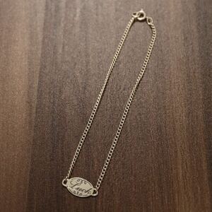 agete アガット ブレスレット SILVER シルバー STERLING スターリング 925 アクセサリー 腕周り約23cm 装飾品 E114