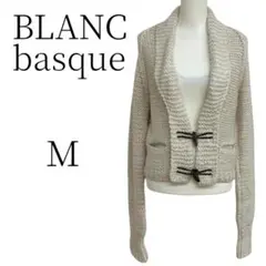 BLANC basque ブランバスク アイボリー カーディガン Ｍ