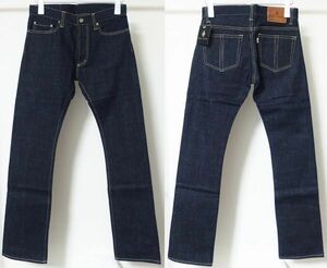 CELT&COBRA ケルト&コブラ 初期 Lot MP-022BW 14oz デニム パンツ W29 青x白革 タグ付き デッドストック