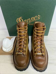 美品★白タグ Danner ダナーライトIIIブーツ 33234ゴアテックスGORE-TEX ブラウン★カーキUS7EE(25.0〜25.5)30420 30440