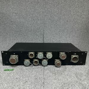 PCN98-1490 激安 パッチベイ ? Patchbay ? パッチ盤 ? IN OUT 接続 電源 コネクターボックス メーカー型番不明 未確認 中古 現状品