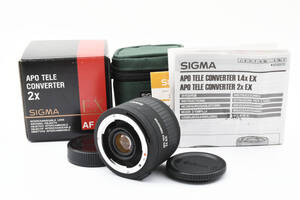 ★極上美品★ シグマ SIGMA APO TELE CONVERTER 2X EX ニコン　箱付き　＃467