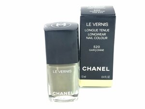 シャネル　CHANEL 　ヴェルニ　ロング　トゥニュ　ネイルカラー　#520　ギャルソンヌ　GARCONNE　13ml　KES-2784